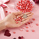 Cuentas de arcilla polimérica hechas a mano con el tema del día de san valentín de cheriswelry FIND-CW0001-25-7