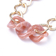 (vente de bijoux fêtes d'usine) colliers de chaîne NJEW-JN02801-02-3