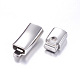 304 Stainless Steel Bayonet Clasps X-STAS-I011-20-4