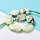 Chapelets de perles en jade citron naturel G-M406-A03-02-3