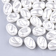Perles d'imitation en plastique ABS écologiques OACR-T012-13B-1