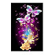 Kit di pittura diamante a tema farfalla fai da te DIAM-PW0004-038B-1
