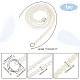 PandaHall Elite 1Pc Acrylic Imitation Pearl Bead Chain Bag Handle FIND-PH0009-62A-2