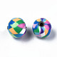 Handmade Polymer Clay Beads Strands CLAY-T020-01-4