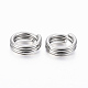 304 anelli portachiavi in ​​acciaio inox STAS-H413-05P-A-2