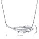 925 Sterling Silver Pendant Necklaces NJEW-BB35216-7