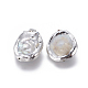 Perle di perle d'acqua dolce coltivate di perle barocche naturali PEAR-F011-27S-2