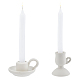 AHANDMAKER 2Pcs 2 Style Ceramic Candle Holder DJEW-GA0001-29-1