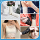Gorgecraft 4.58M 2 Colors Lace Embroidery Costume Accessories DIY-GF0005-05-5