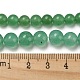 Nbeads 4 brins 2 styles brins de perles de jade blanc naturel G-NB0003-67-3