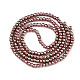 Cuire de la peinture en verre perles brins&nbsp;HY-Q003-3mm-92-2