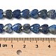 Natürlicher Lapislazuli Perlenstränge&nbsp;G-D316-B11-4