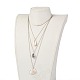 316 Surgical Stainless Steel Tiered Necklaces NJEW-JN02298-4