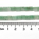 Естественный зеленый авантюрин бисер нитей G-F762-A20-01-5