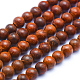Natural Rosewood Beads Strands WOOD-P011-06-8mm-1