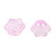 Transparent Two Tone Spray Painted Glass Beads GLAA-Q089-002B-007-4
