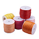 PandaHall Elite Waxed Cotton Thread Cords Kits YC-PH0001-03-6