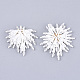 ABS Plastic Imitation Pearl Cabochons X-FIND-T044-01D-1