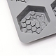 Moldes de silicona de calidad alimentaria en forma de panal de abeja DIY-WH0180-02-3