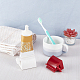 SUPERFINDINGS 4Pcs 4 Style Plastic Toothpaste Squeezer AJEW-FH0001-73-6
