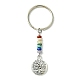 Porte-clés pendentif arbre de vie en alliage KEYC-JKC00591-02-1