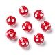 Chunky Bubblegum Opaque Acrylic Round Beads X-SACR-S146-24mm-11-2