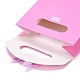 Бумага подарочные пакеты с дизайном ленты бантом CARB-BP024-03-5