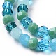 Glass Beads Strands GLAA-E036-09G-4
