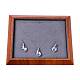 Rectangle Wood Pesentation Jewelry Bracelets Display Tray ODIS-P008-19B-01-5