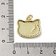 Brass Micro Pave Cubic Zirconia Pendants KK-Q808-13G-3