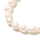 Collar de cuentas de perlas naturales vintage para regalo de cumpleaños del día de la madre NJEW-JN03677-4
