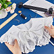 Gorgecraft 1pc faux cols amovibles en polyester pour femme AJEW-GF0007-69-3