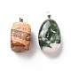 Pendentifs en pierres gemmes mélangées G-K331-002-2