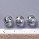 Eco-Friendly Transparent Acrylic Beads X-PL735-2-4