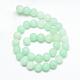 Chapelets de perle en jade blanc naturel G-R297-10mm-36-2