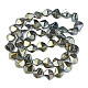 Electroplate Glass Beads Strands EGLA-N008-019-C04-2