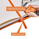 Buchumschlag aus elastischem Stoff&nbsp;AJEW-WH0696-009B-6