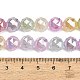 Transparent Knistern Glasperlen Stränge&nbsp;GL-Z001-01-3