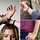 Yilisi kit per la creazione di braccialetti elasticizzati fai da te in stile 450 pz 15 DIY-YS0001-30-6