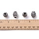 Antique Silver Plated Acrylic Beads X-PLS056Y-4