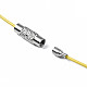 Steel Wire Bracelet Cord DIY Jewelry Making TWIR-R004-02-4