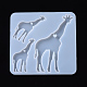 Moldes de silicona colgante jirafa DIY-I026-21-1
