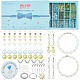 Sunnyclue 865pieces kits de joyería de vidrio diy DIY-SC0015-16D-1