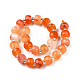 Natural Carnelian Beads Strands G-N327-08M-2
