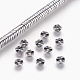 Electroplated Non-magnetic Synthetic Hematite Bead Strand G-E498-18G-3