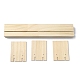 1-Slot Wooden Earring Display Card Stands EDIS-R027-01A-01-2