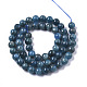 Natural Apatite Beads Strands G-R465-20-2