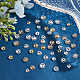 Ph pandahall 160 pièces bouchons de perles de fleurs en or 14 carats KK-PH0004-84-4