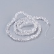 Transparent Glass Beads Strands EGLA-J145-4mm-NB01-2