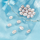 Nbeads perlas de agua dulce cultivadas naturales PEAR-NB0001-91A-5